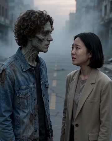 Zombie transformation effect